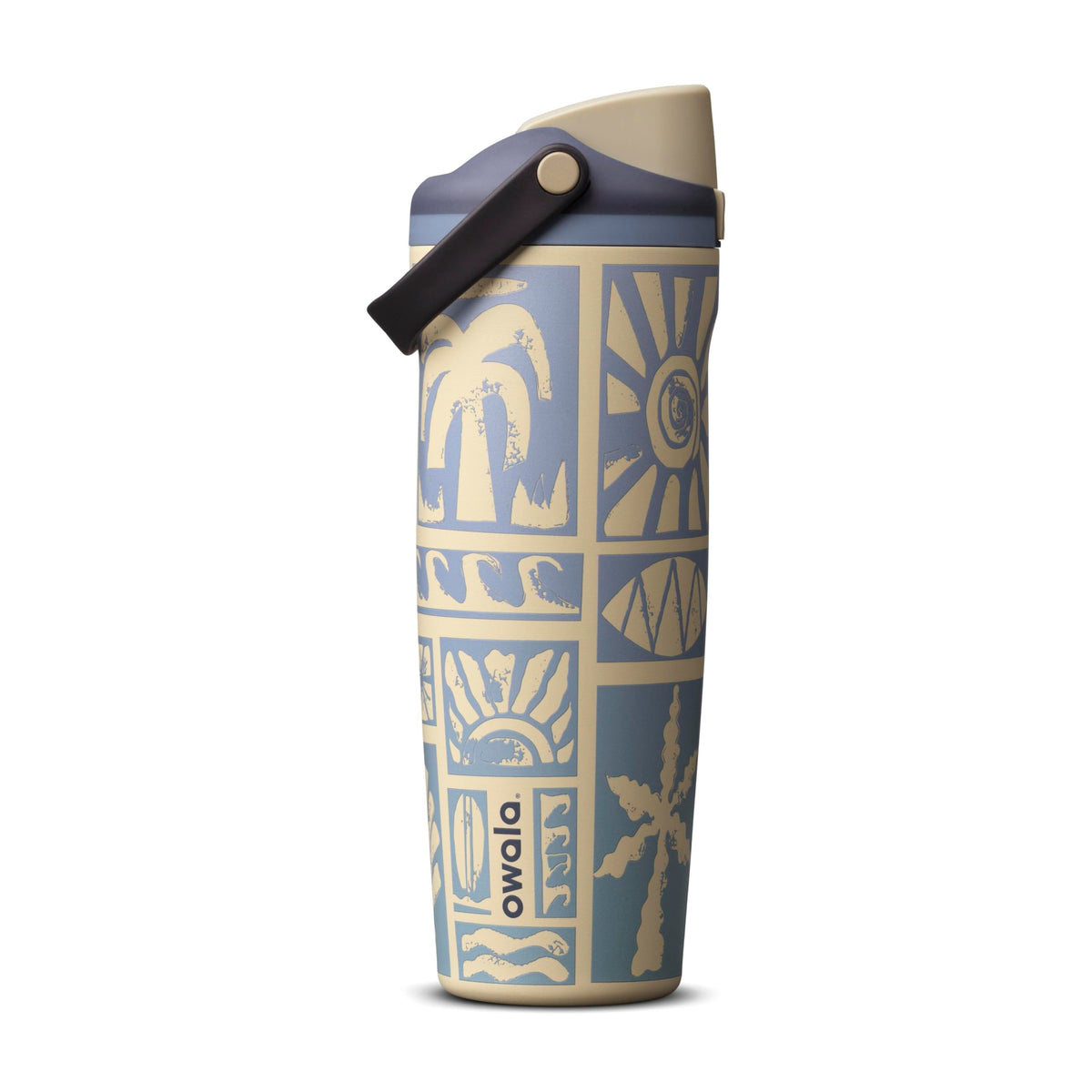 Owala FreeSip Sway Stainless Steel Water Bottle 30 oz Out of the Blue