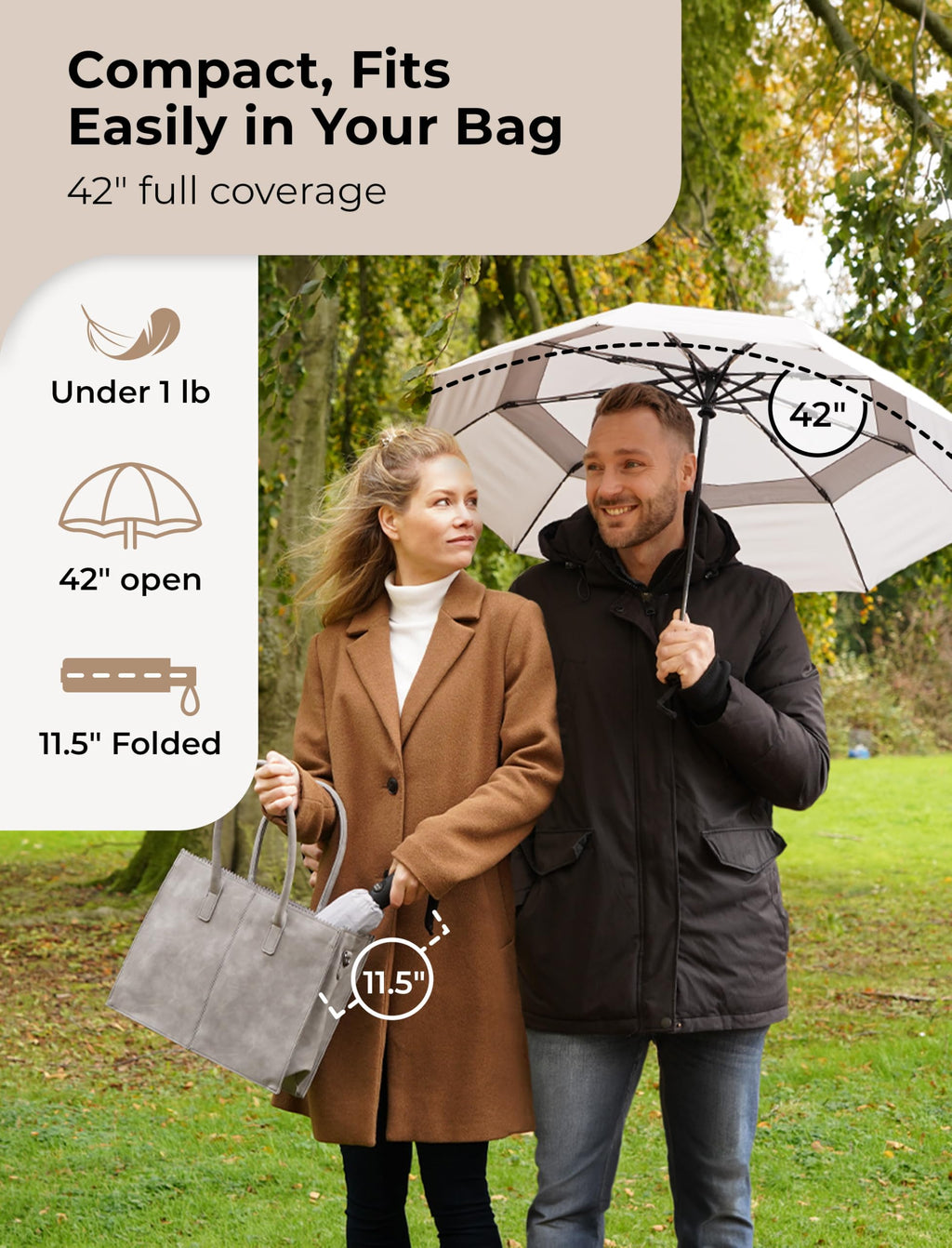 Windproof Compact Travel Umbrella
