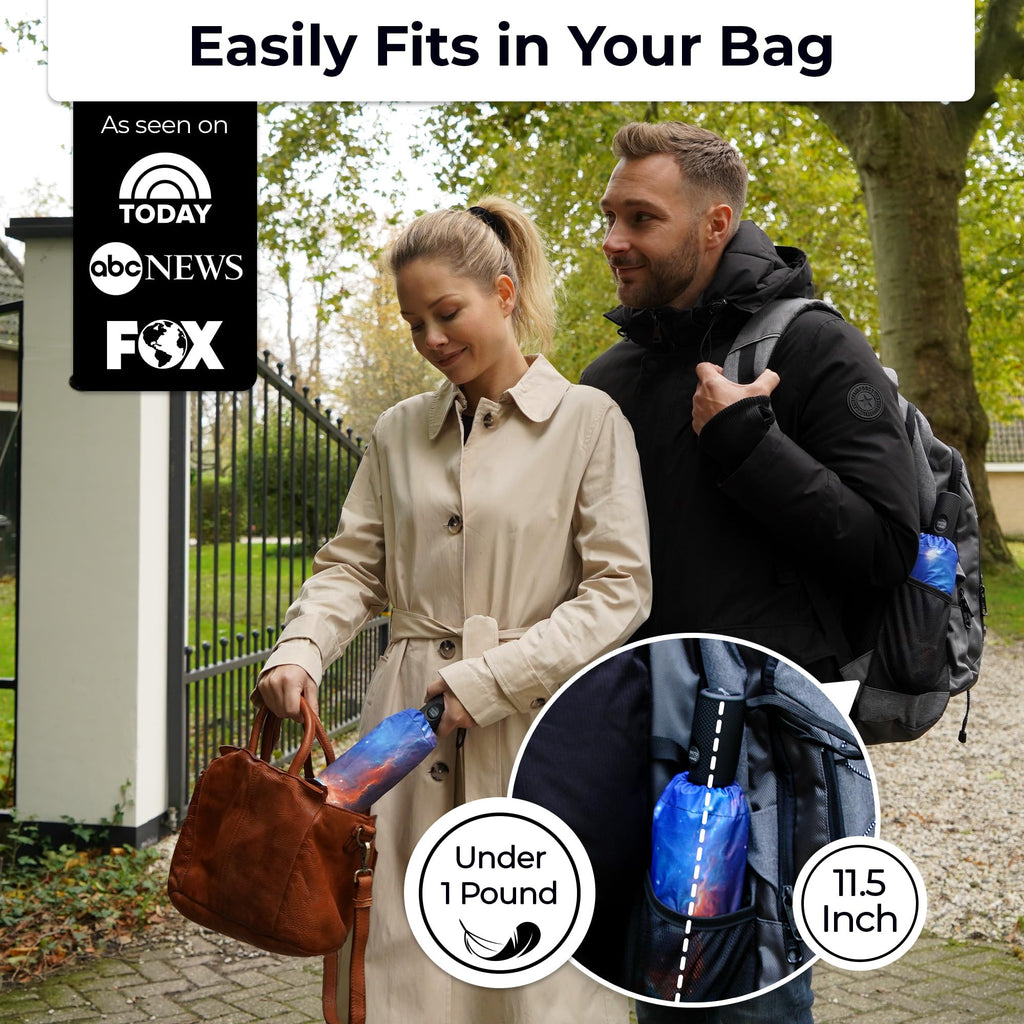 Windproof Compact Travel Umbrella