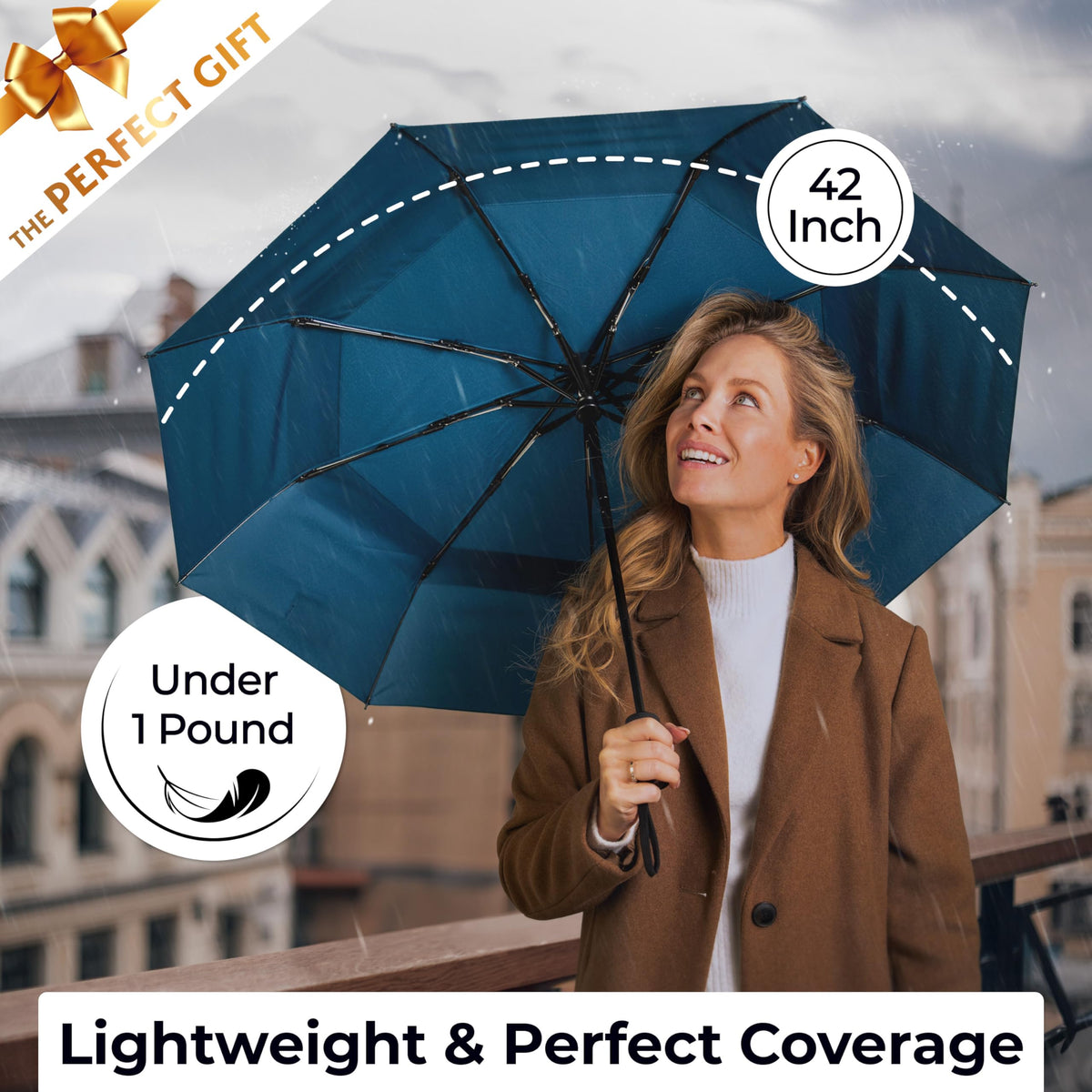 Windproof Compact Travel Umbrella