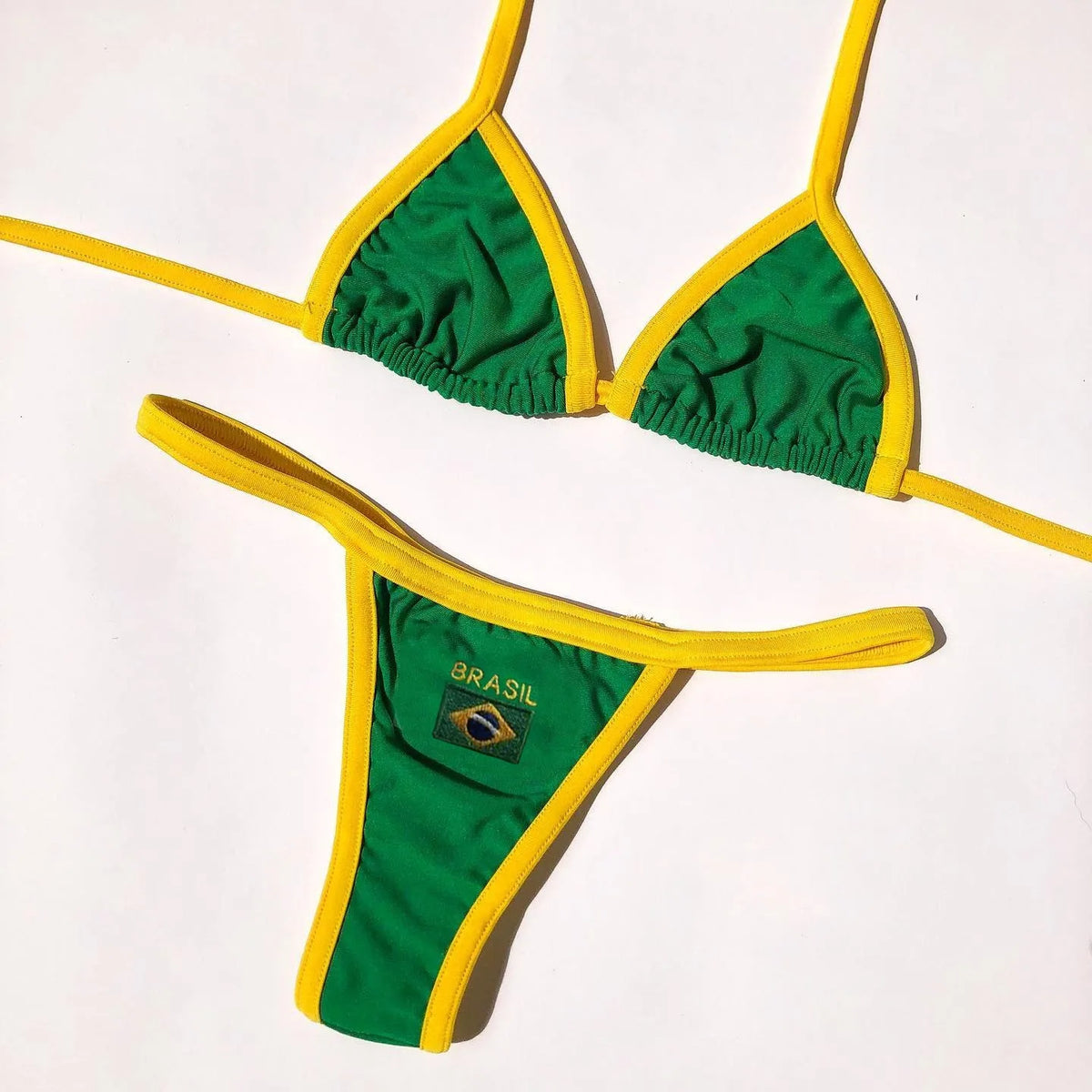 Brazilian Thong Bikini Set — Classic Two-Piece Beachwear