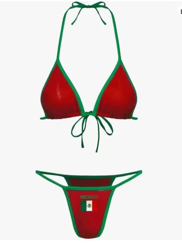 Brazilian Thong Bikini Set — Classic Two-Piece Beachwear